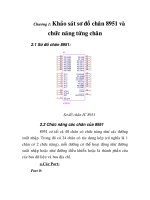 Tài liệu Thiết kế mạch ghi - đọc EPROM cho Vi Điều Khiển 8951, chương 1 pptx