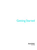 Tài liệu AutoCAD 2009 Getting Started pdf