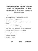 Tài liệu Chỉ định lại, mở rộng phạm vi chỉ định Tổ chức chứng nhận chất lượng giống, sản phẩm cây trồng và phân bón (Áp dụng đối với Tổ chức đăng ký hoạt động trên địa bàn nhiều tỉnh) doc