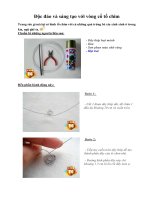 Tài liệu Độc đáo và sáng tạo với vòng cổ tổ chim docx