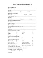 Tài liệu BM.KHCN.11 - Phiếu khai báo nhân viên bức xạ pdf