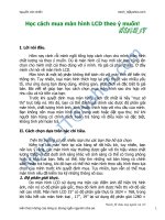 Tài liệu Thủ thuật chọn màn hìnho ppt