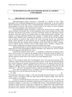Tài liệu Fundamentals of electromechanical energy conversion docx