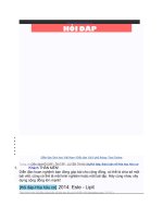 bài tập hoá thảo luận phần este