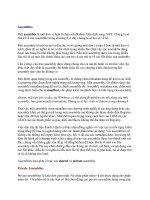 Tài liệu C# và kiến trúc .NET part 4 doc