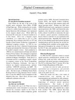 Tài liệu Digital Communications Harold ppt