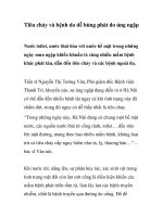 Tài liệu Tiêu chảy và bệnh da dễ bùng phát do úng ngập pptx