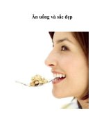 Tài liệu Ăn uống và sắc đẹp ppt
