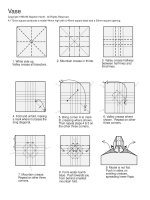 Tài liệu Nghệ thuật xếp hình Nhật Bản: vase docx