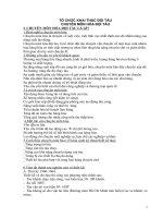 Tài liệu TỔ CHỨC KHAI THÁC ĐỘI TÀU - CHUYÊN MÔN HÓA ĐỘI TÀU ppt