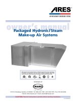 Tài liệu Packaged Hydronic/ steam make-up Air System pptx