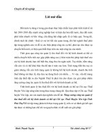 Tăng cường công tác quản lý thu thuế đối với hộ kinh doanh cá thể tại chi cục thuế huyện yên lập tỉnh phú thọ 