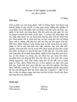 Tài liệu Sơ lược về thử nghiệm sự an-định của dược-phẩm docx