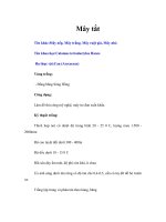 Tài liệu Mây tắt docx