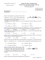 Tài liệu Bộ đề ôn thi tốt nghiệp ban xã hội môn lý đề 2 pdf