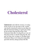 Tài liệu Cholesterol pdf