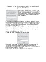 Tài liệu Lập mạng LAN cho các máy tính cách xa nhau pdf