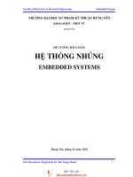 Đề cương hệ thống nhúng