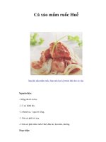 Tài liệu Cá xào mắm ruốc Huế docx
