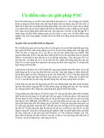 Tài liệu Ưu điểm của các giải pháp PAC ppt