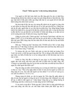 Tài liệu Thuyết ''''Thiên nga đen'''' và thị trường chứng khoán doc