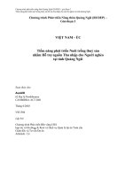 Tài liệu Chương trình phát triển nông thôn Quảng Ngãi (RUDEP) - Giai đoạn 2 docx