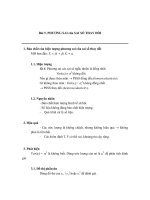 Tài liệu Kinh tế lượng cơ sở - Bài 5 pptx