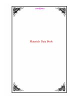 Tài liệu Materials Data Book ppt