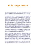Tài liệu Bí ẩn 14 ngôi tháp cổ doc