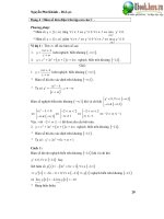 Tài liệu Chương 1 - Bài 1 (Dạng 4): Hàm số đơn điệu trên tập con của R docx