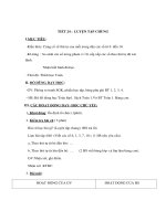 Tài liệu Tóan 1 - TIẾT 24 : LUYỆN TẬP CHUNG pdf