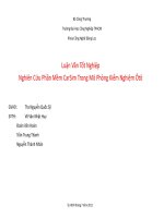 Nghiên cứu phần mềm carsim trong mô phỏng kiểm nghiệm ô tô 