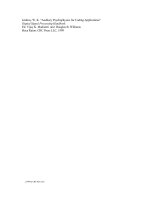 Tài liệu Digital Signal Processing Handbook P39 ppt