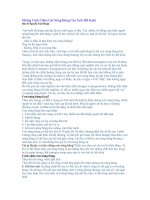 Tài liệu Những Cách Chữa Cơn Nóng Bừng Của Tuổi Hết Kinh ppt