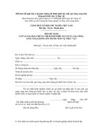 Tài liệu Mẫu đơn đề nghị cấp và gia hạn chứng chỉ hành nghề sản xuất, gia công, sang chai, đóng gói thuốc bảo vệ thực vật docx