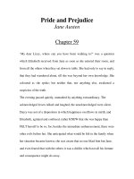 Tài liệu LUYỆN ĐỌC TIẾNG ANH QUA TÁC PHẨM VĂN HỌC-Pride and Prejudice -Jane Austen -Chapter 59 pptx