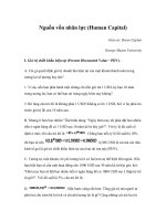 Tài liệu Kinh tế lao động - Phần 4 docx