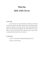 Tài liệu Khoa học 4 - BỐN ANH TÀI (tt) ppt