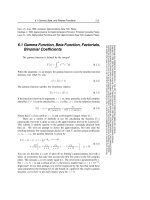 Tài liệu Special Functions part 2 doc