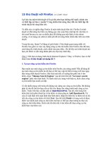 Tài liệu 15 thủ thuật với FireFox pdf