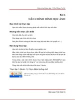 Tài liệu Giáo trình thực tập - Viễn Thám Cơ Sở - Bài 3 doc