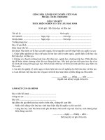 Thông tin, biểu mẫu đăng ký du học Singapore