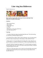 Tài liệu Làm vòng hoa Halloween ppt