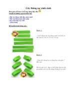 Tài liệu Cây thông nơ xinh xinh ppt