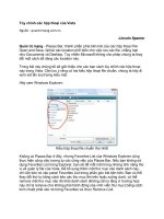 Tài liệu Tùy chỉnh các hộp thoại của Vista docx