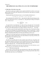 Tài liệu CHƯƠNG 3: ĐỘ CHÍNH XÁC GIA CÔNG CỦA CÁC YẾU TỐ HÌNH HỌC docx