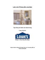 Tài liệu Làm mới Phòng tắm của Bạn doc