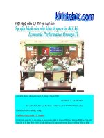 Tài liệu Bài diễn thuyết 