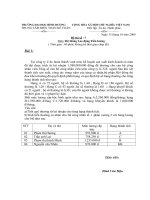 Tài liệu Đề thi môn Hệ thống Lao động tiền lương (Đề số 7) pptx