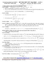Tuyen tap de thi thu dai hoc 2014   mon toan laisac de89 2014 